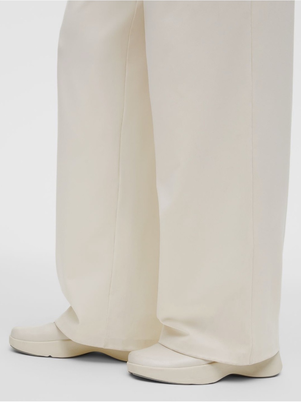 LULULEMON Daydrift High Rise Wide Leg Trouser Reg • L •Light Ivory NWT $148 - Picture 8 of 8